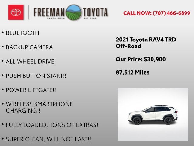 2021 Toyota RAV4 TRD Off Road AWD
