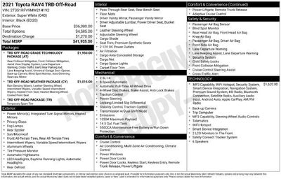 2021 Toyota RAV4 TRD Off Road AWD