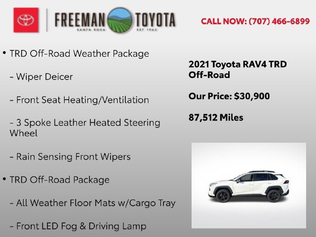 2021 Toyota RAV4 TRD Off Road AWD