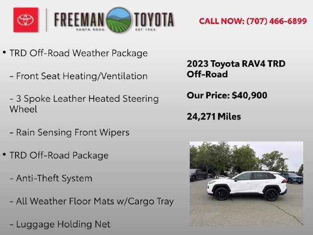 2023 Toyota RAV4 TRD Off Road AWD