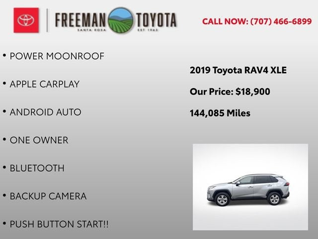 2019 Toyota RAV4 XLE FWD