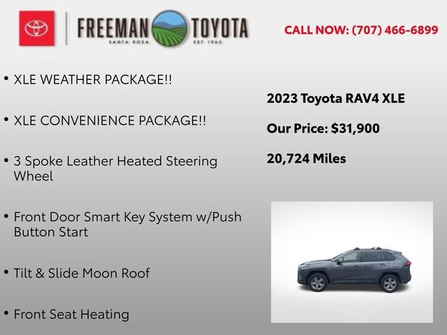 2023 Toyota RAV4 XLE FWD
