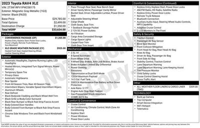 2023 Toyota RAV4 XLE FWD
