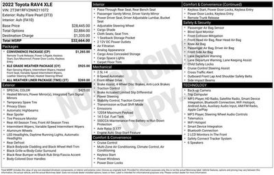 2022 Toyota RAV4 XLE FWD