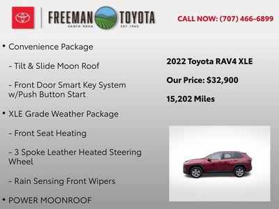 2022 Toyota RAV4 XLE FWD