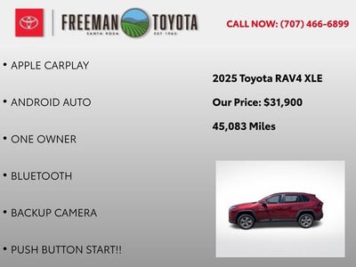 2025 Toyota RAV4 XLE FWD