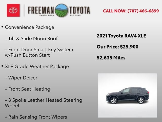 2021 Toyota RAV4 XLE FWD