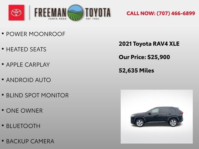 2021 Toyota RAV4 XLE FWD