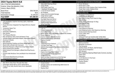 2024 Toyota RAV4 XLE FWD