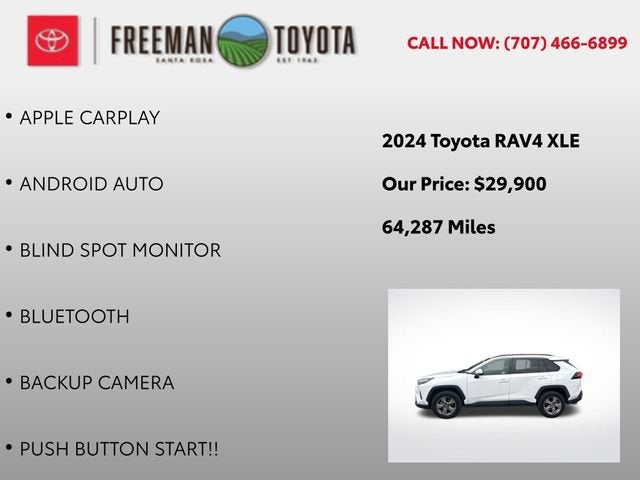2024 Toyota RAV4 XLE FWD