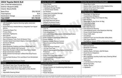 2024 Toyota RAV4 XLE FWD