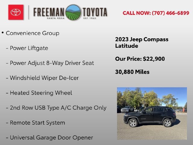 2023 Jeep Compass Latitude 4x4