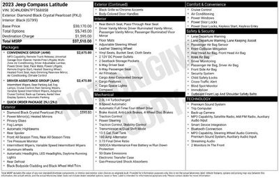 2023 Jeep Compass Latitude 4x4
