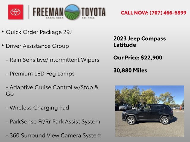 2023 Jeep Compass Latitude 4x4