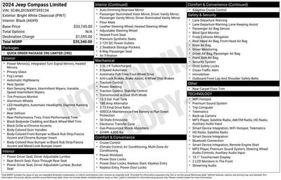 2024 Jeep Compass Limited 4x4