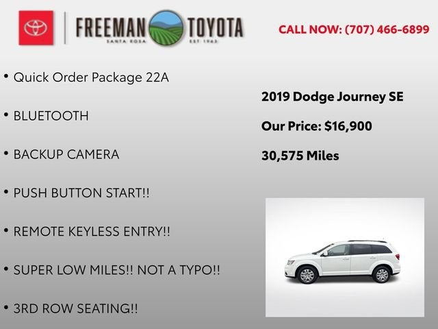 2019 Dodge Journey SE FWD