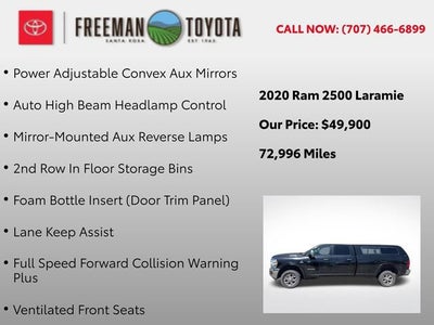 2020 RAM 2500 Laramie 4x4 Crew Cab 8' Box