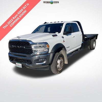 2022 RAM 5500 Chassis Cab SLT 4x4 Crew Cab 84 CA 197.4 WB