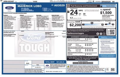 2025 Ford Maverick Lobo Standard AWD SuperCrew