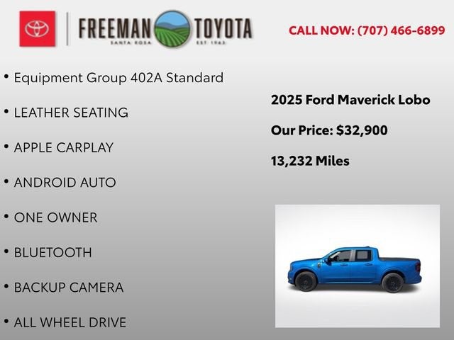 2025 Ford Maverick Lobo Standard AWD SuperCrew