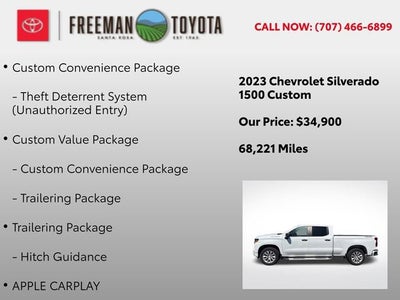 2023 Chevrolet Silverado 1500 4WD Crew Cab 157 Custom