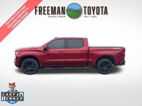 2022 Chevrolet Silverado 1500 4WD Crew Cab 147 RST