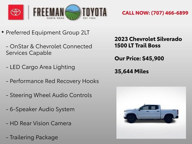 2023 Chevrolet Silverado 1500 4WD Crew Cab 147 LT Trail Boss