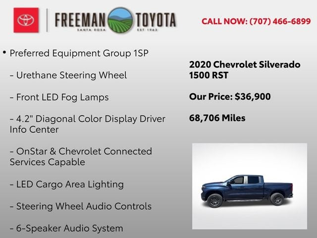 2020 Chevrolet Silverado 1500 4WD Crew Cab 147 RST