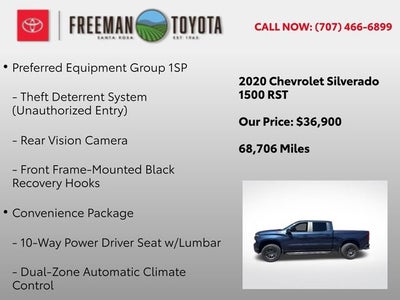 2020 Chevrolet Silverado 1500 4WD Crew Cab 147 RST
