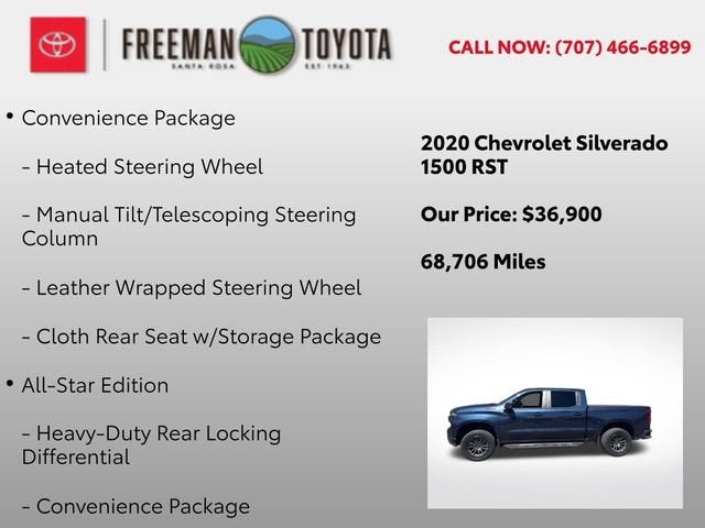 2020 Chevrolet Silverado 1500 4WD Crew Cab 147 RST