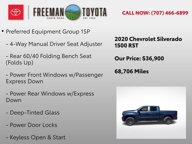2020 Chevrolet Silverado 1500 4WD Crew Cab 147 RST