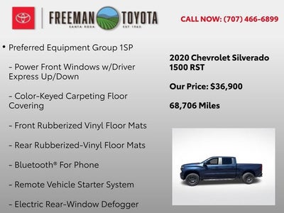 2020 Chevrolet Silverado 1500 4WD Crew Cab 147 RST
