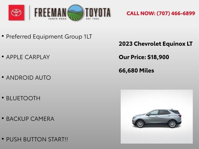 2023 Chevrolet Equinox FWD 4dr LT w/1LT