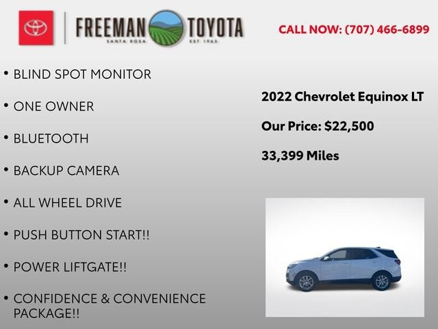 2022 Chevrolet Equinox AWD 4dr LT w/1LT