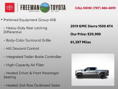 2019 GMC Sierra 1500 4WD Crew Cab 147 AT4