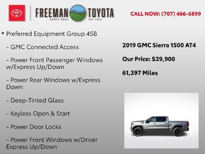 2019 GMC Sierra 1500 4WD Crew Cab 147 AT4