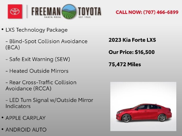 2023 Kia Forte LXS IVT