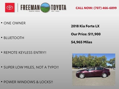 2018 Kia Forte LX Auto