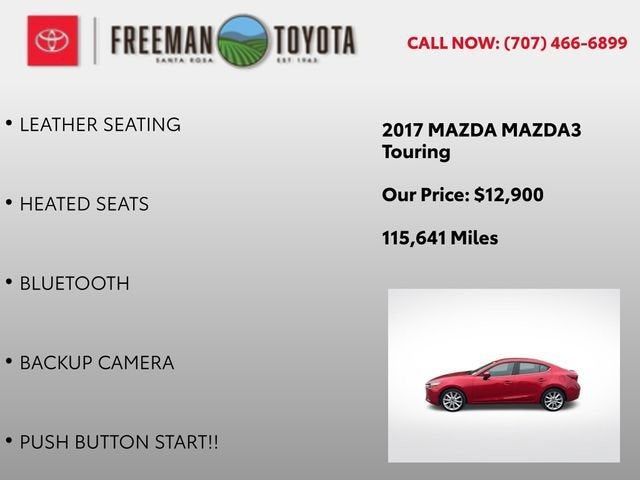 2017 Mazda Mazda3 4-Door Touring Auto
