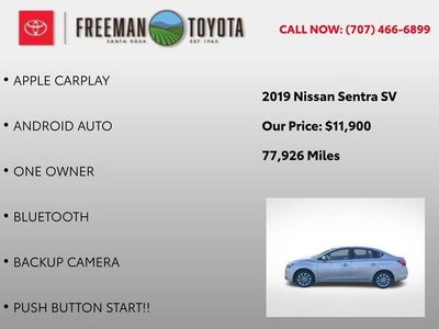 2019 Nissan Sentra SV CVT *Ltd Avail*