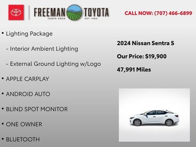 2024 Nissan Sentra S CVT