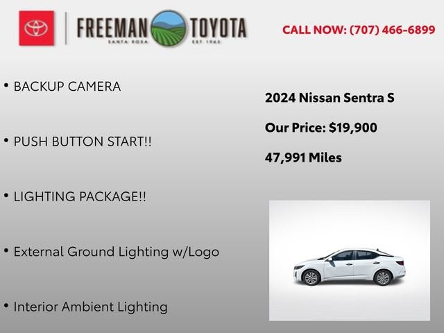 2024 Nissan Sentra S CVT
