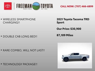 2021 Toyota Tacoma TRD Sport Double Cab 6' Bed V6 AT