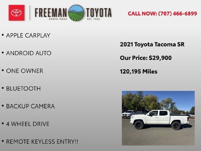 2021 Toyota Tacoma SR Double Cab 5' Bed V6 AT