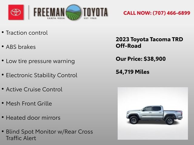 2023 Toyota Tacoma SR Double Cab 5' Bed V6 AT