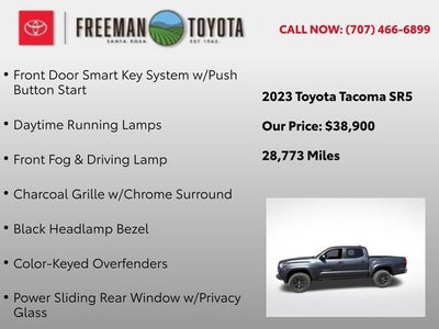 2023 Toyota Tacoma SR Double Cab 5' Bed V6 AT