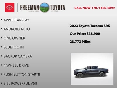 2023 Toyota Tacoma SR Double Cab 5' Bed V6 AT
