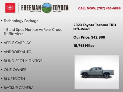 2023 Toyota Tacoma TRD Off Road Double Cab 5' Bed V6 AT