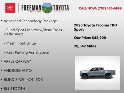 2023 Toyota Tacoma SR Double Cab 5' Bed V6 AT