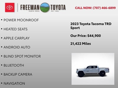 2023 Toyota Tacoma TRD Sport Double Cab 5' Bed V6 AT